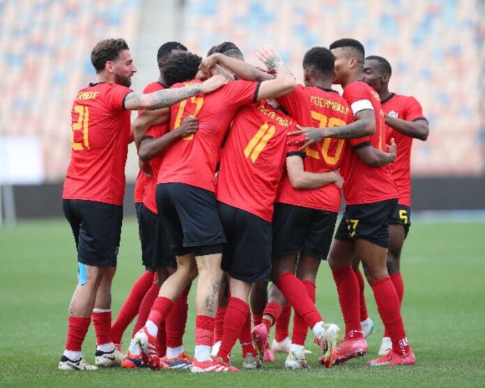 Uganda U 17 Team Celebrating Their Win