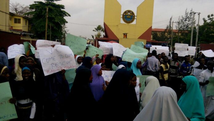 Unilag Mosque Protest And Student Leaders