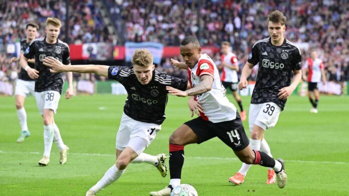 Ajax Players During A Match