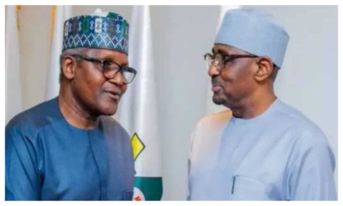 Aliko Dangote Ahmed Farouk