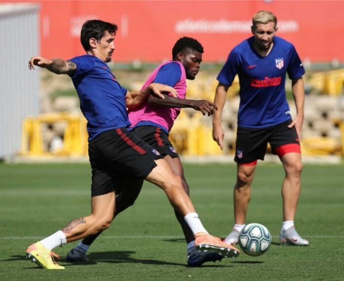 Arsenal Training Session With Academy Players