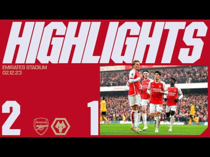 Arsenal Vs Wolves Match Highlights