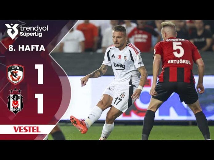 Beşiktaş Vs Gaziantep Fk Match Highlights