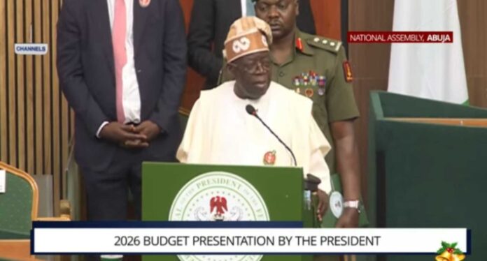 Bola Tinubu 2026 Budget Presentation