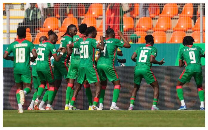 Burkina Faso Vs Equatorial Guinea Soccer Match