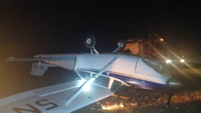 Cessna 172 Aircraft Crash Landing