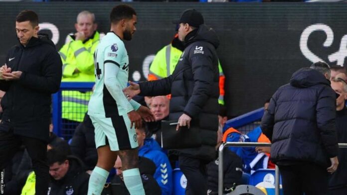Chelsea And Everton Teams Preparing For Match