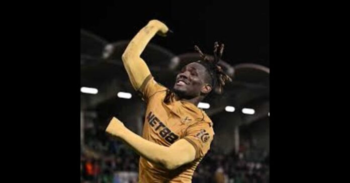 Christantus Uche Goal Celebration