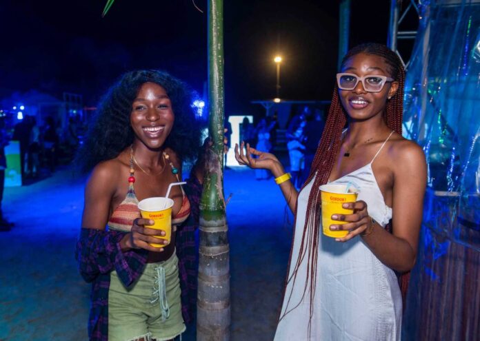 Congo Supporter Raising Hand