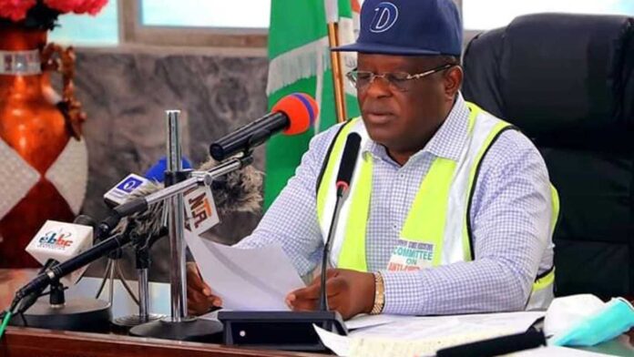 David Umahi Speaking At Project Site