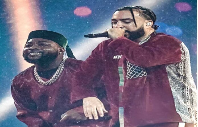 Davido Afcon Match Celebration