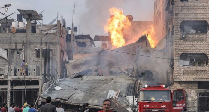 Gaza War, Displacement, Israel Bombardment