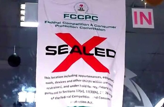 Ikeja Electric Headquarters Sealing Operation