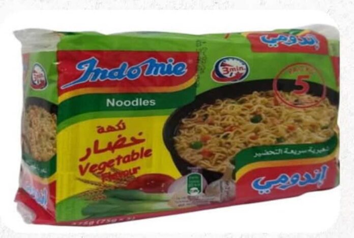 Indomie Noodles Allergen Recall