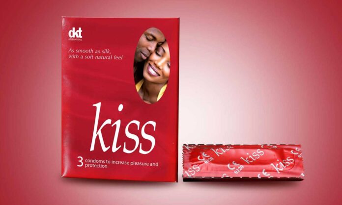 Kiss Condom Package And Markets