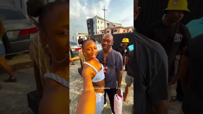 Korra Obidi Dancing At Fela Kuti's Grave