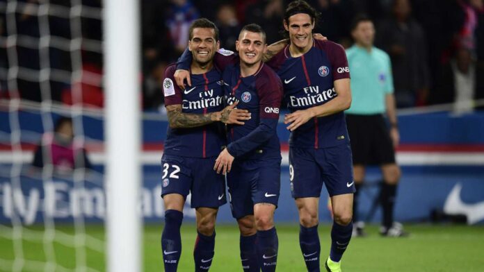 Lille And Marseille Teams Preparing For Match