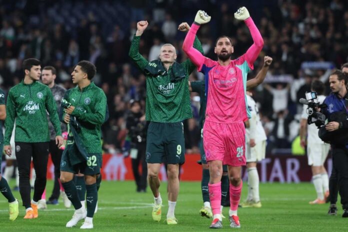 Manchester City Vs Real Madrid Match