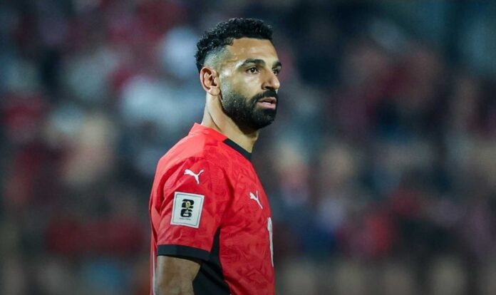 Mohamed Salah In Africa Cup Of Nations Match