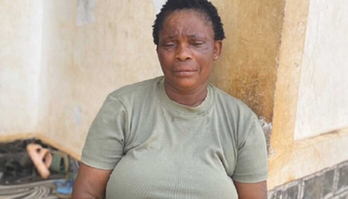 Mother Mourning Son Death Edo State