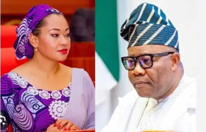 Natasha Akpoti Uduaghan Godswill Akpabio