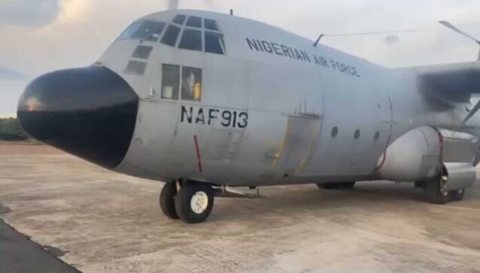 Nigerian Air Force C 130 Aircraft
