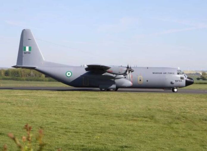 Nigerian Air Force C 130 Aircraft