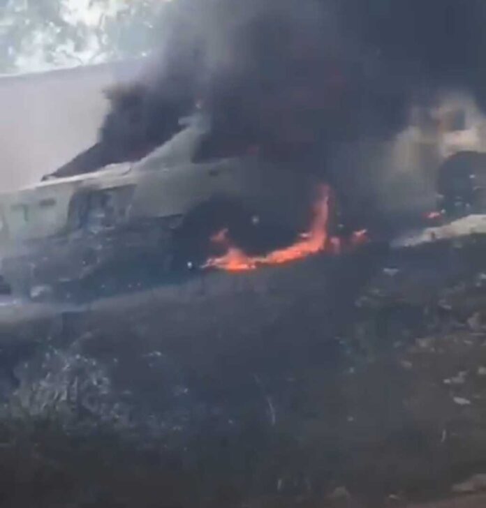 Offa Community Explosion Scene