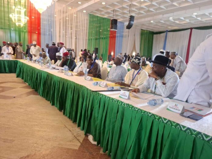 President Tinubu At Apc Meeting