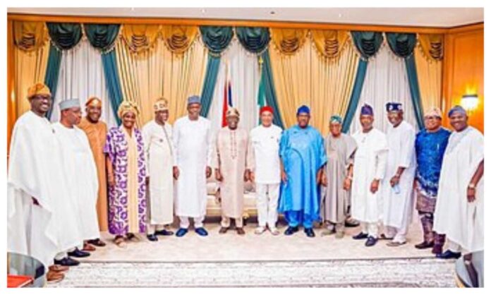 President Tinubu Meeting With Osun Aspirants