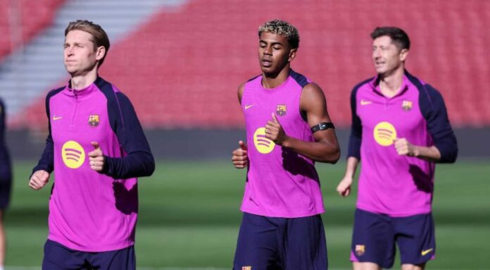 Real Madrid Team Training Session