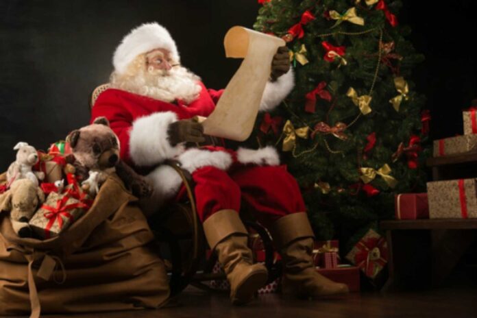 Santa Claus During Christmas