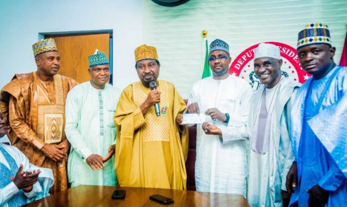 Senator Barau Jibrin And Fa'izu Alfindiki