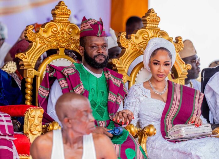 Seyi Tinubu Okanlomo Of Yorubaland Ceremony