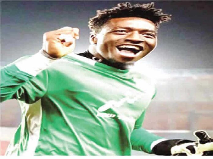 Super Eagles Goalkeeper Adebayo Adeleye