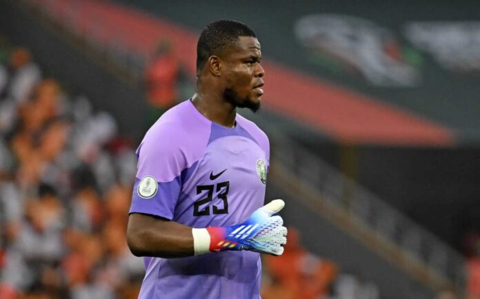 Super Eagles Goalkeeper Stanley Nwabali