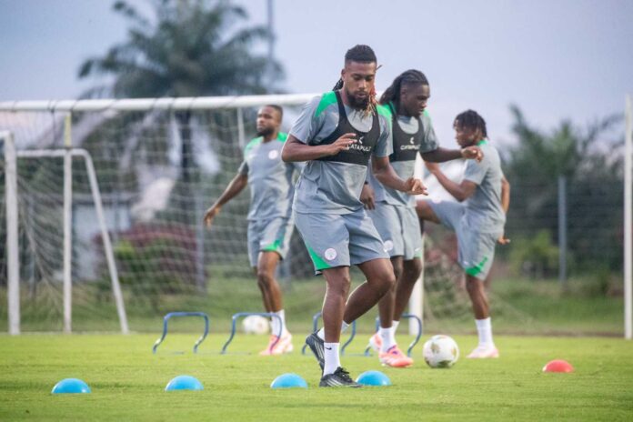 Super Eagles Team Training In Cairo