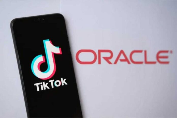 Tiktok Logo And Oracle Logo