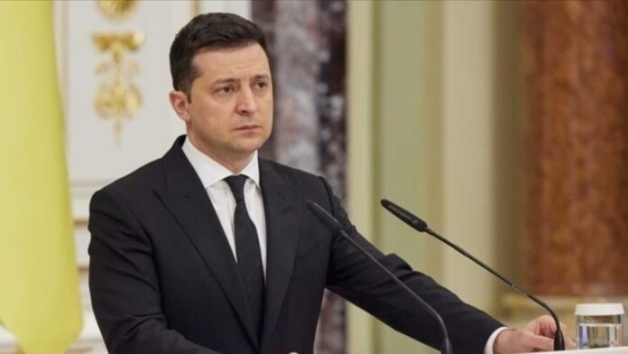 Ukrainian President Volodymyr Zelensky