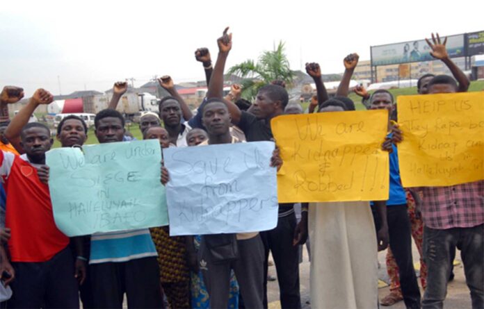 Abeokuta Community Protest Against Demolition