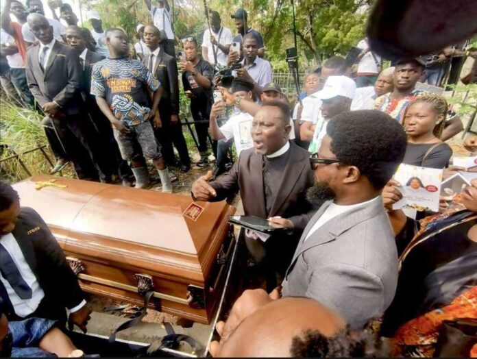 Actor Allwell Ademola Burial