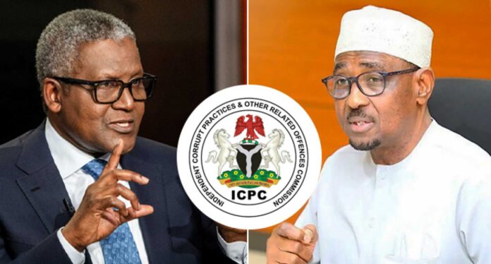 Aliko Dangote Icpc Investigation