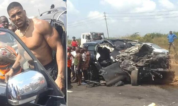 Anthony Joshua Boxers And Accident