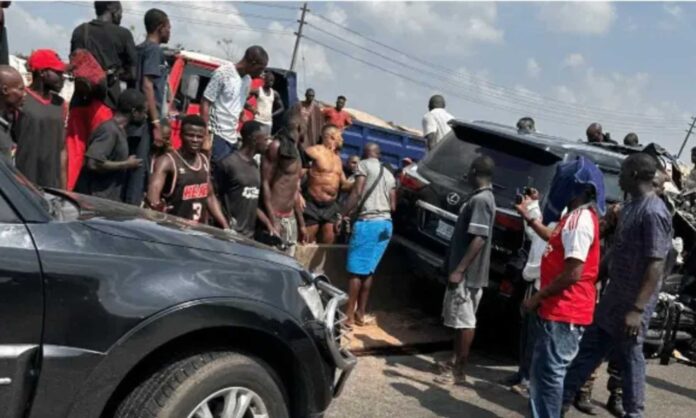 Anthony Joshua Car Accident Ogun State