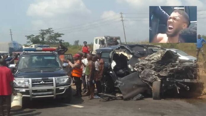 Anthony Joshua Tribute Car Crash