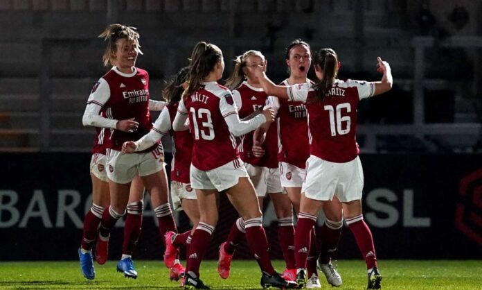 Arsenal Vs Manchester United Women's Super League