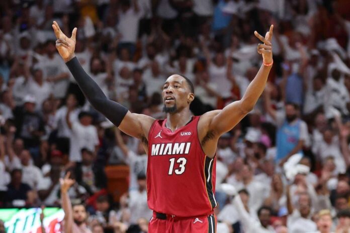 Bam Adebayo Playing Basketball