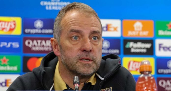 Barcelona Manager Hansi Flick Press Conference