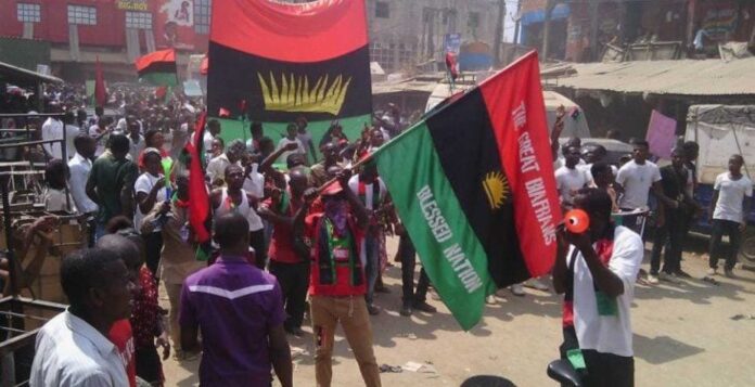 Biafra Solidarity Strike Protest