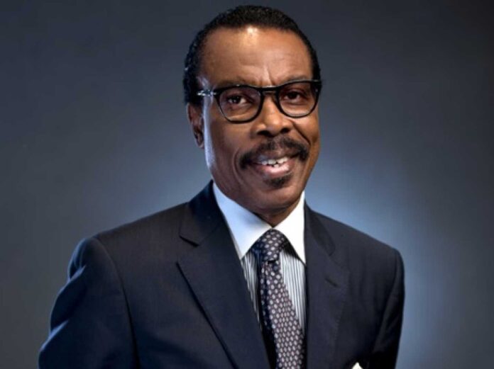 Bismarck Rewane Speaking At Summit